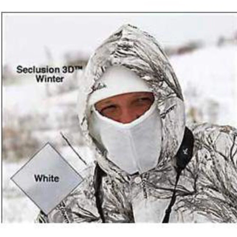Cabela’s Vintage Winter White Full Face-Mask Hood Discontinued Perfect NWT